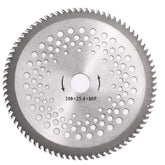 BlueNatHxRPR 8-inch carbide blade for brush cutters with long-lasting edge.