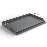 BLUES GRILL PARTS flat-top griddle 25x16 delivers even heating for diverse meals.