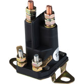 BlueStars 4-Pole 146154 starter solenoid front view shows compact design for easy installation