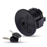 BlueStars 925-04228 ignition switch front view with 3-position design and keys