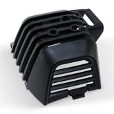 BlueStars A320001200 muffler cover close-up showing heat shield protection
