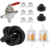 BlueStars cut-off valve for Scag with two-way flow reduces leaks.