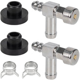 BlueStars fuel shut-off valve shows precise flow control for compatible machines.