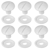 BlueStars wheel screw C55 in white secures Polaris wheels for smooth cleaning.