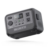 BLUETTI AC2A 204Wh LiFePO4 battery powering devices on the go