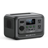 BLUETTI Elite 30 V2 front view shows compact portable power for on-the-go emergencies.