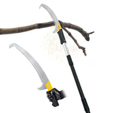 BlumeTrec 14.5ft pole saw blade close-up for fast, clean cuts.