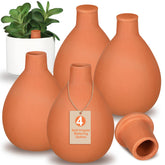 Blushtier terracotta watering pot set in a rustic style for indoor and outdoor use