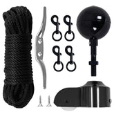 BMFTRRI 3-inch flagpole ball topper adds a premium crown to standard poles