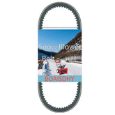 BOAISDHY auger drive belt close-up reveals rugged construction for reliable snow throwing.
