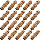 Boao drip fittings coupling 20-pack for secure irrigation connections