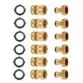 BoArt solid brass quick connectors for durable, rust-resistant hose fittings.