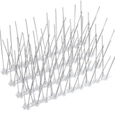 Boenoea Bird Spikes on fence installation deter birds while blending with outdoor decor