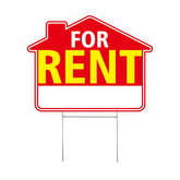 BOLDVANTIX For Rent sign double-sided for maximum street visibility