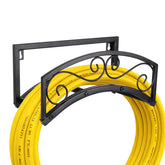 BOLITE garden hose holder wall mount keeps hoses organized for outdoor use