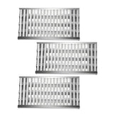 Boloda heat plate shield for DCS-compatible grills provides durable flame protection.