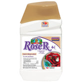 Bonide Captain Jack's Rose Rx bottle shown for garden application and pest protection.