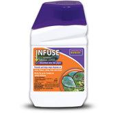 Bonide Infuse Systemic Disease Control bottle ready to defend lawns against fungal threats.