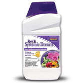 Bonide Rose Rx base pour around the plant base for six weeks of protection