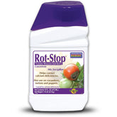 Bonide Rot Stop bottle front shown, designed to help prevent blossom end rot.