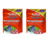 Bonide sulfur plant fungicide bottle for even leaf coverage against rust