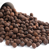 Boniosz Leca pebbles show porous structure for air-rich hydroponic growth