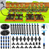 Bonviee drip irrigation system 230ft kit ready for quick installation.