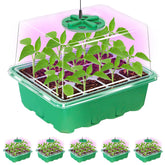 Bonviee seed starter tray with elevated humidity dome supports consistent germination in small spaces