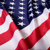 Boonipet 3x5ft American flag outdoors with fade-resistant colors for lasting display.
