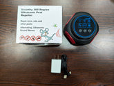 BORHOOD Ultrasonic Pest Repellent plug-in device seen from the front for broad home protection