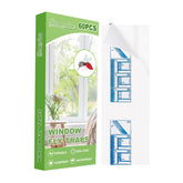 Boromine window fly trap with clear adhesive strip captures flies safely and neatly