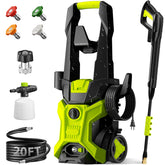 BothLin 2026 power washer with 20ft hose extends reach for driveways and patios