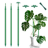 BOVITRO extendable plant stake shown at full length supporting a tall plant.