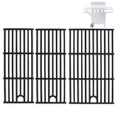 BQMAX 17-inch cast iron grill grate top view shows solid construction for even heat
