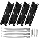 BQMAX heat plate and burner kit for Kenmore 4-burner grills enhances even cooking.