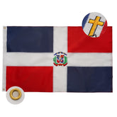 Bradford Dominican flag 3x5 outdoor embroidery flag for durable wall display