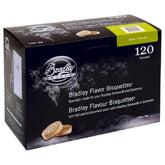 Bradley Smoker Apple Special Blend bisquettes pack for clean, flavorful smoke.