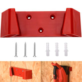 Braveboy wall mount for 18V blower securely hangs the tool on a workshop wall and saves floor space