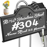 Bravex plant label with large writing area for notes.