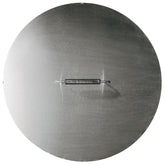 Breeo X Series Lid 24 cover protects fire pit from rain and debris.