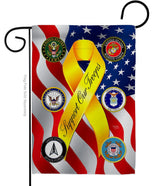 Breeze Decor flag front view showing durable outdoor design.