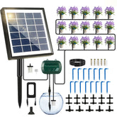 Breeze Touch solar drip irrigation kit 50ft enables hands-free balcony watering.
