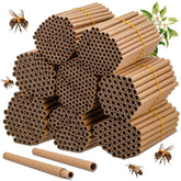 BreezeHug 6-inch mason beehive tubes ready for replacement inserts to support pollinators