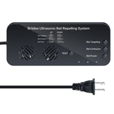 Briidea Ultrasonic Bat Removal unit front view with dual speakers for bat deterrence.