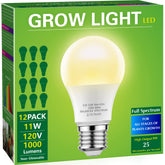 Briignite grow light bulbs full spectrum 4000K for indoor plants