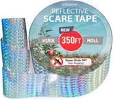 BRITENWAY bird deterrent tape dual-sided shimmer deterring multiple birds