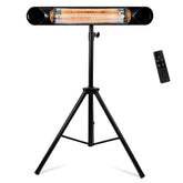 Briza infrared heater wall-mount for efficient outdoor warmth