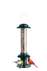 Brome Squirrel Buster Evolution feeder front view, showcasing the squirrel-proof design.