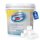 BROMIGUARD bromine tablets for spa hot tubs keep water clear with stable disinfection.