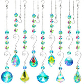 Bronlama sun catcher windows ornaments capture sunlight to cast colorful rainbows in your room
